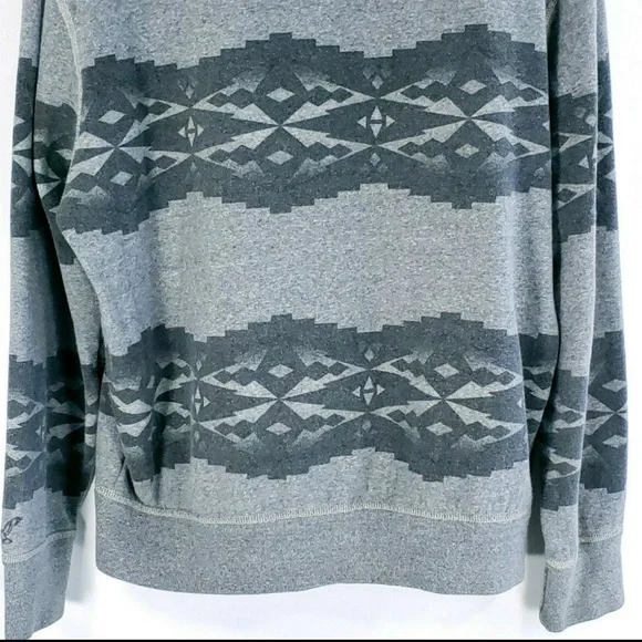 American Eagle Outfitters Full Zip Hoodie Men's XL Athletic Fit Gray - Picture 6 of 7